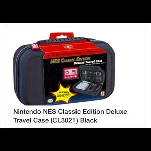 Nintendo NES classic edition deluxe travel case